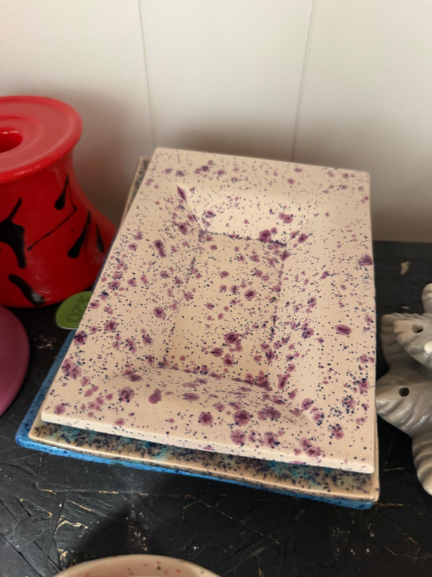Large rectangle dish