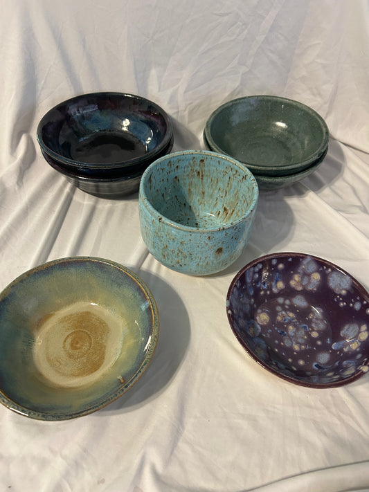 Small stoneware bowl